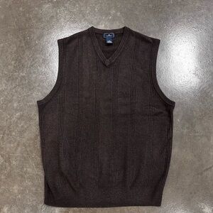 Dockers brown sweater vest